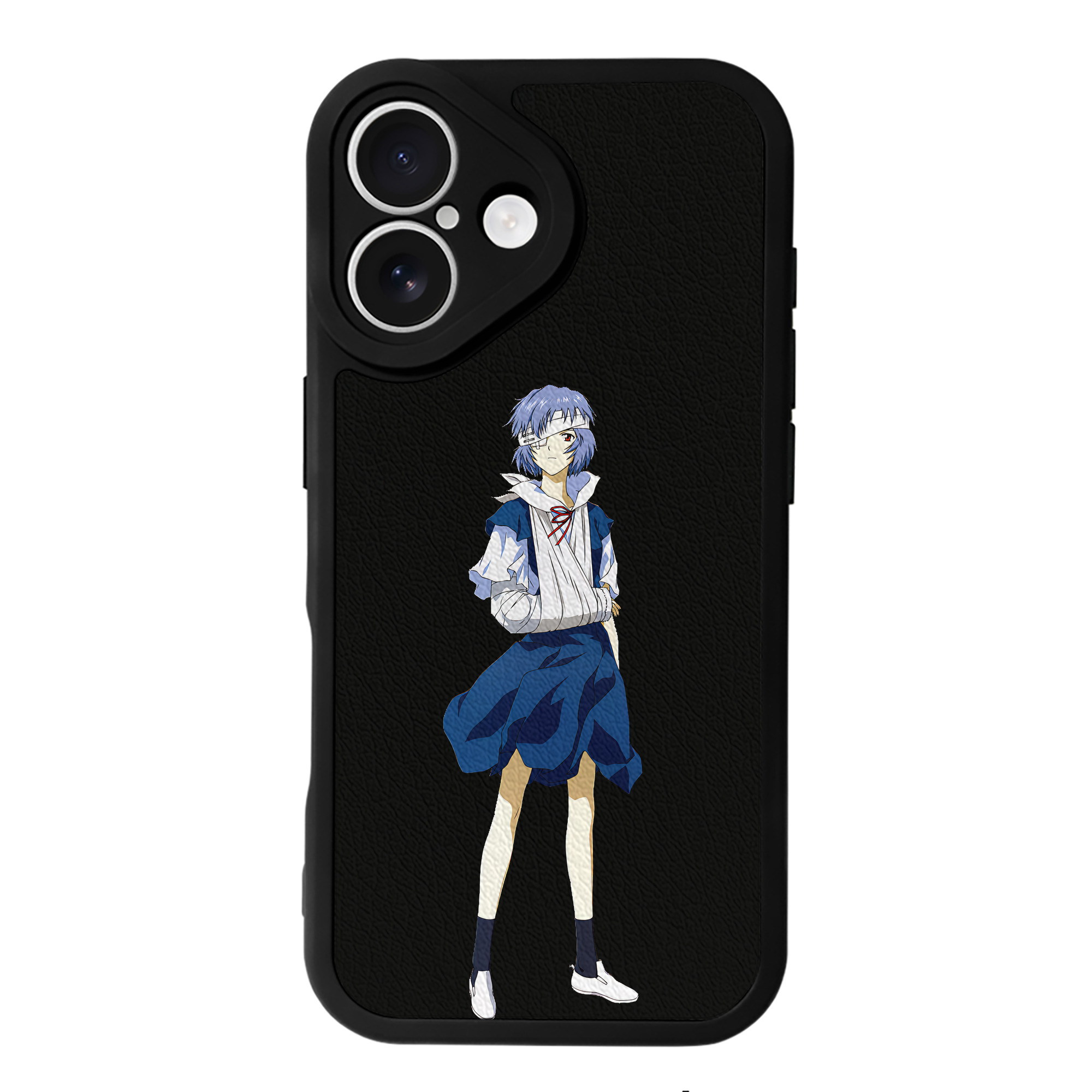 （画像用） EVA 新世紀エヴァンゲリオン 【iPhone 16シリーズ対応】シリコンスマホケース（レザー調） 材質：シリコン
